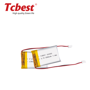 厂家批发TC103450 <span class=keywords><strong>3</strong></span>.7v 1700毫安时聚合物锂离子电池家用电器电动工具高品质电池 - Product Image 3