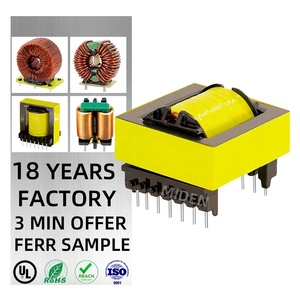 Transformador de alta frecuencia Horizontal Vertical ER4220 EC <span class=keywords><strong>ER</strong></span> 4220 Transformador de potencia monofásico reductor de ferrita - Product Image 1