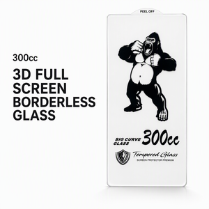 300CC กระจกนิรภัยกันรอยหน้าจอแบบโค้งขนาดใหญ่9ชั่วโมงพร้อมกล่องขายปลีกดีไซน์ลิงสำหรับไอโฟน18โปรแมกซ์ - Product Image 6