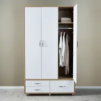 Современный шкаф для одежды Организатор гардероб шкаф 3-х дверный шкаф для спальни