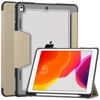 Étui magnétique pour tablette Fri-fold, coque transparente de protection avec support pour stylet pour iPad Air 13 M4 2026