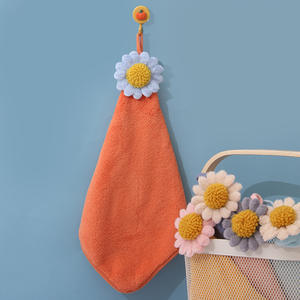 <span class=keywords><strong>Toalla</strong></span> de mano colgante de dibujos animados, inodoro de cocina multifuncional, <span class=keywords><strong>toalla</strong></span> de mano de terciopelo Coral, <span class=keywords><strong>toalla</strong></span> pequeña absorbente gruesa para niños - Product Image 4