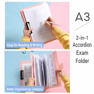 Porte-<span class=keywords><strong>documents</strong></span> extensible A4 à 8 sections, organiseur pour étudiants, <span class=keywords><strong>trieur</strong></span> de <span class=keywords><strong>documents</strong></span> de grande capacité - Product Image 2