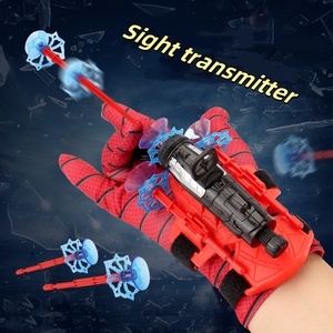 Kit Lanciatore a Guanto per Cosplay, Pistola Adesiva da Parete <span class=keywords><strong>con</strong></span> Proiettili Morbidi, Lanciatore da Polso Super Guanto <span class=keywords><strong>Ragno</strong></span>, Divertimento per Bambini - Product Image 2