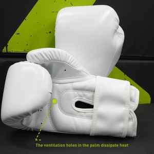 <span class=keywords><strong>Guantoni</strong></span> da <span class=keywords><strong>boxe</strong></span> in microfibra di alta qualità con <span class=keywords><strong>guantoni</strong></span> da <span class=keywords><strong>boxe</strong></span> in pelle bianca da 12oz per allenamento di <span class=keywords><strong>boxe</strong></span> Muay Thai - Product Image 2