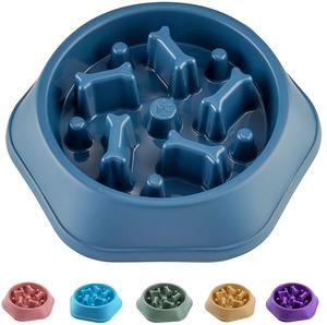 Atacado Personalizado Portátil Luxo <span class=keywords><strong>Pet</strong></span> Alimentação Comida Água <span class=keywords><strong>Bowl</strong></span> Slow Feeder Dog Bowls - Product Image 2