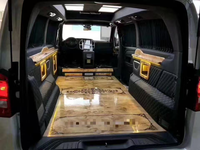 Tapis de sol de luxe pour fourgonnette professionnelle en aluminium – Accessoire intérieur de voiture disponible en plusieurs couleurs