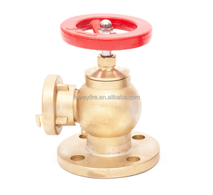 Vanne d'hydrant de lutte contre l'incendie TOWAY Storz <span class=keywords><strong>2</strong></span>,5 pouces, vanne de raccordement de tuyau d'incendie Storz 90 degrés avec entrée à bride - Product Image 1