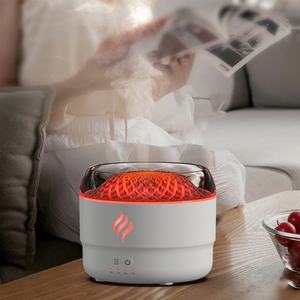 Diffuseur d'arômes volcanique rechargeable USB de 280 ml avec lumière colorée, humidificateur, lumière LED 7 couleurs, utilisation domestique, voiture/hôtel, 30 dB - Product Image 3