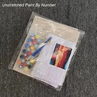 Kits de peinture par numéros pour adultes, étapes simples, résultats magnifiques, peinture sur toile DIY, photo personnalisée, vente en gros directe d'usine