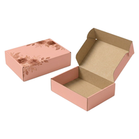 Boîtes d'emballage personnalisées, fabrication en usine, boîte en carton ondulé pour bijoux, boîte d'expédition pour boucles d'oreilles, boîte en papier pour collier, boîte pour bague