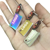 Couteau de poche micro-portable, outil de poche, manche en bois, lame en acier inoxydable, étui en cuir, anneau en D intégré, multi-usage, entrepôt