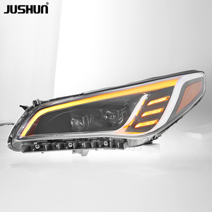 JUSHUN Faros Delanteros LED Mejorados para Hyundai <span class=keywords><strong>Sonata</strong></span> 2015-2018, Luces de Circulación Diurna de Alta Calidad con 2 Lentes - Product Image 6