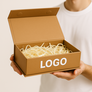 Biểu Tượng Tùy Chỉnh Gấp Hộp Quà Tặng Cứng Nhắc Tông Nghệ Thuật Giấy Lót Miếng Bọt Biển Nổi Từ Bán Lẻ Hiển Thị Gấp Bao Bì Giấy - Product Image 3