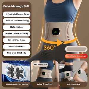Masajeador de Cintura EMS 2026 con Pulso, Cinturón de Soporte Abdominal de Quema Total con Microcorriente, Compresa Caliente, Ejercicio y Inducción de Sudor - Product Image 2