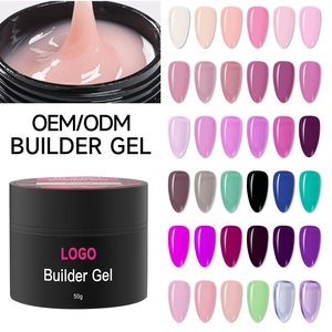 Nuevo Gel Constructor de Uñas OEM de 50g, Gel UV para Extensión de Uñas, Gel para Pintar Uñas, Gel Constructor para Salón de Belleza - Product Image 1