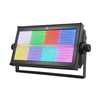 Nouveau 2026 Hengyu Projecteur de scène DJ 10 Pack 8+8 segments 1000W 960 LED RGB DMX Stroboscope Wash Light avec Flight Case