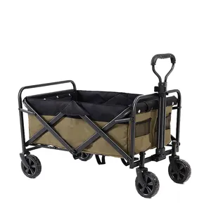 Großhandel Lightweight Folding Colla psible Wagon Utility Outdoor Camping Beach Wagon Cart