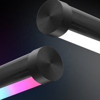 Barra de Luz LED RGBIC+CCT para Monitor con Retroiluminación USB, Control Táctil, ABS, PC, Moderna, Cuidado de la Vista, Luces Nocturnas para Dormitorio
