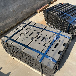 รองเท้าแทรคเกอร์รถปราบดินรองเท้าแทร็กโลหะแผ่นเหล็กแทร็คโลหะ D80 D65 D50 D40 D61 - Product Image 5