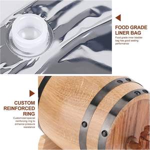 <span class=keywords><strong>Precio</strong></span> de fábrica 20L hecho a mano roble whisky <span class=keywords><strong>vino</strong></span> barril 3L envejecimiento barril soporte Bung Tap Liner destilador <span class=keywords><strong>vino</strong></span> fabricante Accesorios - Product Image 4