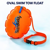 Sac étanche gonflable en PVC Ripstop, étanchéité absolue, flottabilité dynamique, logo personnalisé OEM, pour triathlon en eau libre