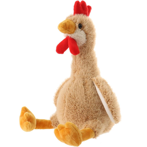 Qualité supérieure kaki ferme coq en peluche câlin Animal en peluche pour bébé enfants promotionnel réaliste coq mignon jouets - Product Image 2