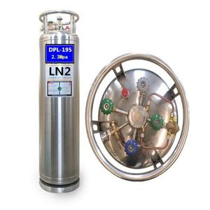 Tanque de almacenamiento de líquido DPL de alta estabilidad DPW 210L LO2 LN2 LAr LNG LCO2 Tanque de almacenamiento de líquido criogénico para detección - Product Image 3
