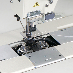 Machine à coudre industrielle à double aiguille à point noué à entraînement direct, haute vitesse, avec pied entraîneur, modèle 8422D, vente en gros - Product Image 2
