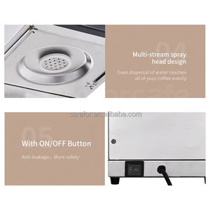 देखभाल संदफे 304 स्टेनलेस स्टील मैनुअल भरने वाणिज्यिक कॉफी ब्रेकर फिल्टर कॉफी मशीन - Product Image 4