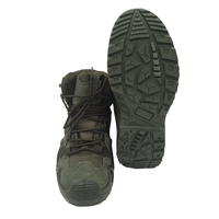 Bottes de randonnée en cuir Columbia Solomon vertes tendance personnalisées JDS pour hommes