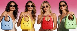 Sac de plage tendance en EVA 2026, multicolore, léger, mini sac à main pour femme, sac d'été - Product Image 4