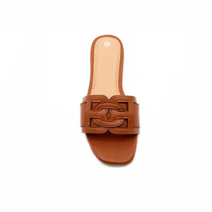 Nuovi sandali estivi da spiaggia retrò Open toe <span class=keywords><strong>antiscivolo</strong></span> Flat Casual semplice traspirante esplosivo pantofole da <span class=keywords><strong>donna</strong></span> 2025 - Product Image 5