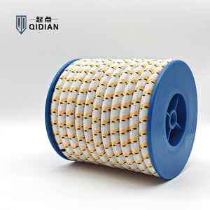 Khâu Spandex dây 5mm mềm đàn hồi dây 8mm Độ dày <span class=keywords><strong>Bungee</strong></span> dây đầy màu sắc Nylon <span class=keywords><strong>Bungee</strong></span> tập thể dục dây - Product Image 2