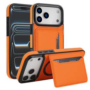 <span class=keywords><strong>Funda</strong></span> Cartera de Cuero PU Premium OEM para <span class=keywords><strong>iPhone</strong></span> <span class=keywords><strong>con</strong></span> Ranuras para Tarjetas, Soporte Magnético y Protección Antigolpes para <span class=keywords><strong>iPhone</strong></span> 18 Pro 17 16 15 14 - Product Image 1