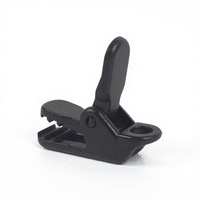 Clip de fixation pour bâche de tente coupe-vent, pince crocodile en plastique, accessoire de tente pour le camping