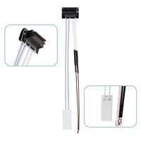 Set Sensor Suhu Termistor Elemen Pemanas Hotend 24V 80W Kompatibel dengan Printer 3D Bambu Lab P1P P1S Suku Cadang Pengganti