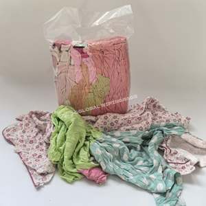 Trapos de limpieza de algodón 100% reciclado, de color claro, suaves, para limpieza general y marina. - Product Image 1