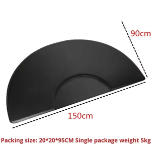 Alfombra de Barbería Rectangular al por Mayor, Impermeable, de PVC y PU, Antideslizante, Anti Fatiga, para Silla de Peluquería, Salón de Belleza - Product Image 6