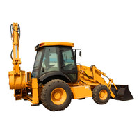 WZ30-25C 100HP Mini Backhoe Loader |   Wheel Loader Kompak dengan Mesin Yuchai Gearbox Kapasitas Bucket 1m3