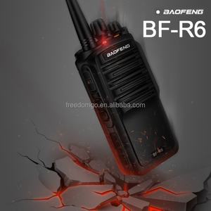 Radio étanche BF-R6 UHF Baofeng R6, talkie-walkie analogique, portable, longue portée, radio amateur bidirectionnelle, extérieur - Product Image 3
