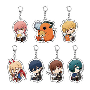 5000 Estilos, Llaveros de Anime de 5 cm, Serie <span class=keywords><strong>Chainsaw</strong></span> <span class=keywords><strong>Man</strong></span>, Llavero de Acrílico Plástico de Doble Cara - Product Image 1