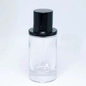 Wholesale Round clear Perfume Glass Bottle 50ml 100ml Luxury Perfume Bottle with Magnetic Cap 5.0 - Product Image 5