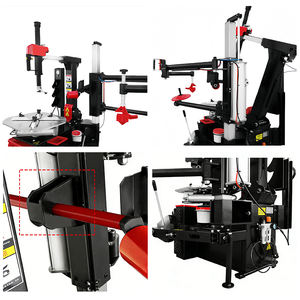 Démonte-pneus robuste pour voiture avec force hydraulique de 3000 kg, chariot élévateur automatique, cylindre entièrement en aluminium, verrouillage pneumatique indépendant - Product Image 5