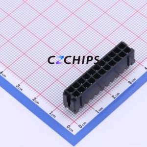 HC-MX3.0-2*11A Wire-to-<b>Board</b> <b>Pin</b> Header Through hole Component (THT),P=3mm Connector 2x11P 3mm Through Hole Micro-Fit (MX 3.0) - Product Image 1