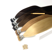 Extensions de cheveux chinois 100% vierges Remy double drawn à pointe éventail, très demandées