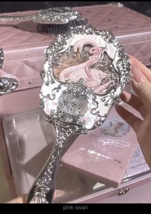 Flower Knows Makeup <strong>Mirror</strong> Swan Ballet Moonlight Mermaid Handheld <strong>Mirror</strong> White Blue Pink Strawberry <strong>Rococo</strong> <strong>Mirror</strong> - Product Image 5