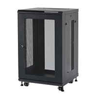 Rak Server Dinding Tunggal SY 12U 600x600, Kabinet Dinding, Dilengkapi Aksesoris Lengkap, Penutup Dapat Dilepas, Sesuai Standar ANSI/EIA