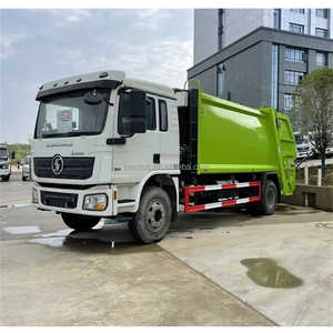 Camión compactador <span class=keywords><strong>de</strong></span> basura Shacman 4X2 12-14CBM para eliminación <span class=keywords><strong>de</strong></span> residuos pesados <span class=keywords><strong>de</strong></span> 10 a 15 toneladas para gestión <span class=keywords><strong>de</strong></span> residuos africanos - Product Image 3