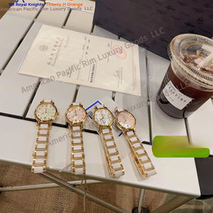 Reloj de Pulsera Longnes de Lujo para Mujer, con Cuarzo Dorado, Elegante, de Acero Inoxidable 316L, Estilo Ejecutivo, con Caja de Regalo - Product Image 2